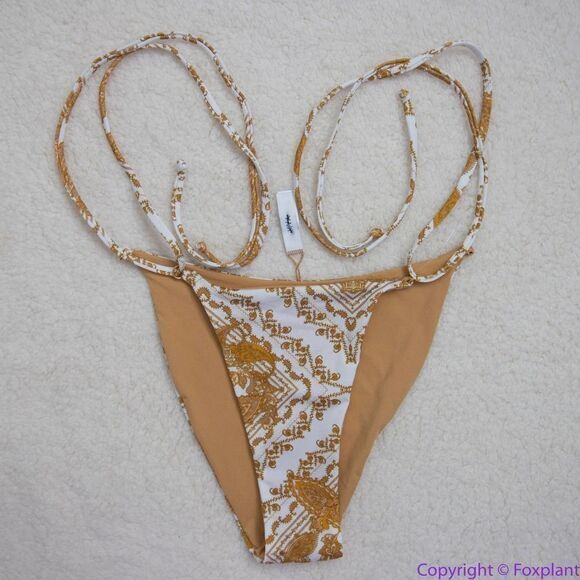 NEW Kya  free people ADELLE BOTTOM - (PAISLEY/SAND), M‎ - Picture 5 of 16